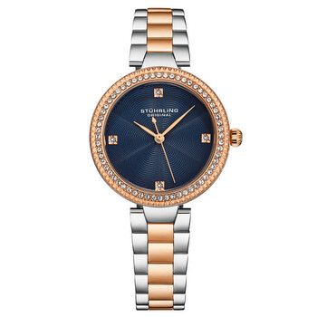 Đồng hồ nữ Stuhrling Original Symphony mặt xanh M18005 chính hãng
