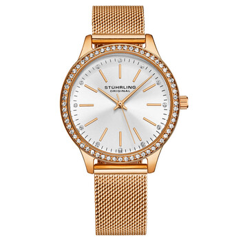 Đồng hồ nữ Stuhrling Original Symphony M18007 mặt bạc chính hãng