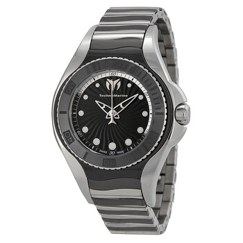 Đồng hồ nữ Technomarine Blue Manta mặt xám thép không gỉ 213002 chính hãng