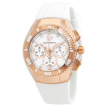 Đồng hồ nữ Technomarine Cruise Chronograph TM-120047 mặt trắng chính hãng