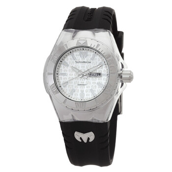 Đồng hồ nữ Technomarine Monogram Quartz TM-122016 mặt bạc chính hãng
