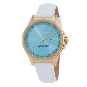 Đồng hồ nữ Technomarine MoonSun TM-822046 mặt xanh nhẹ chính hãng