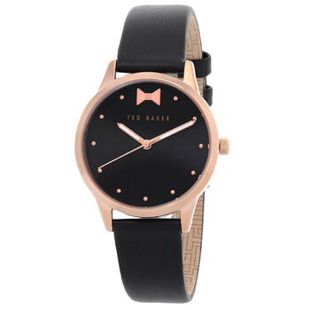 Đồng hồ nữ Ted Baker Fitzovia Bow mặt đen BKPFZS119 chính hãng