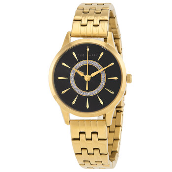 Đồng hồ nữ Ted Baker Fitzrovia mặt đen BKPFZF128 chính hãng