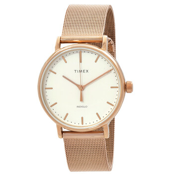 Đồng hồ nữ Timex Fairfield TW2R26400 mặt trắng chính hãng