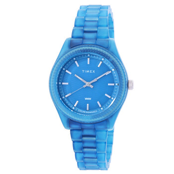 Đồng hồ nữ Timex Legacy Ocean Solar TW2W56400 mặt xanh chính hãng