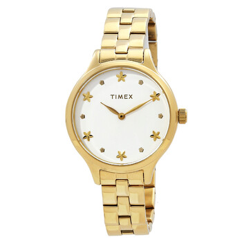 Đồng hồ nữ Timex Peyton Quartz mặt trắng TW2V23300 chính hãng