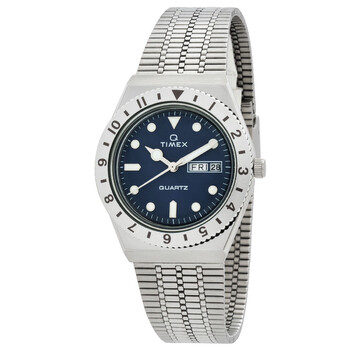 Đồng hồ nữ Timex Q Quartz mặt xanh TW2U95500VQ chính hãng
