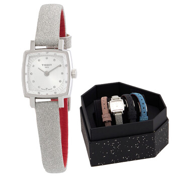 Đồng hồ nữ Tissot Lovely Square Quartz kim cương T0581091703602 chính hãng