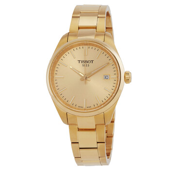 Đồng hồ nữ Tissot PR 100 Quartz mặt số champagne T1502103302100 chính hãng