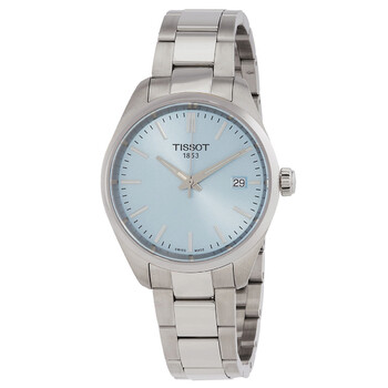 Đồng hồ nữ Tissot PR 100 Quartz mặt xanh băng T1502101135100 chính hãng
