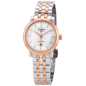 Đồng hồ nữ Tissot T-Classic Carson mặt bạc T122.207.22.031.01 chính hãng