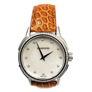 Đồng hồ nữ Tourneau Tny Roventa Quartz kim cương TNY350707 chính hãng