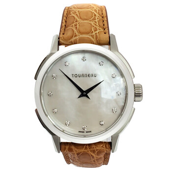 Đồng hồ nữ Tourneau TNY Roventa Quartz kim cương TNY350701009 chính hãng