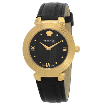 Đồng hồ nữ Versace Daphnis Quartz mặt đen V16050017 chính hãng