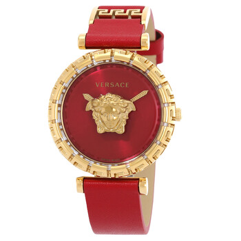 Đồng hồ nữ Versace Palazzo Empire Greca mặt đỏ VEDV00319 chính hãng