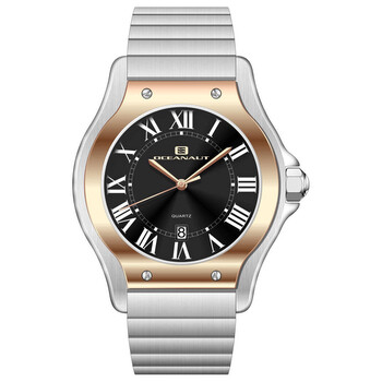 Đồng hồ Oceanaut Rayonner mặt đen OC1399 nam chính hãng