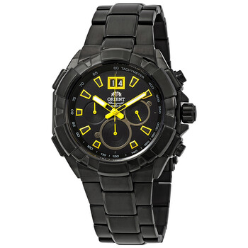 Đồng hồ Orient Enterprise Chronograph mặt đen nam FTV00007B chính hãng