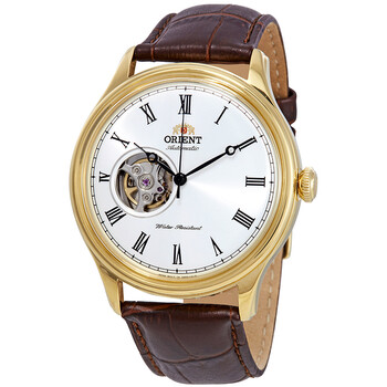 Đồng hồ Orient Open Heart Automatic mặt trắng nam FAG00002W0 chính hãng