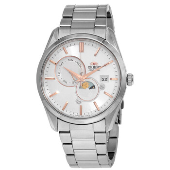 Đồng hồ Orient Sun and Moon RA-AK0306S10B mặt trắng nam chính hãng
