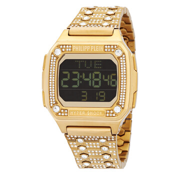 Đồng hồ Philipp Plein Hyper Shock Quartz Crystal Đen Unisex PWHAA1321 chính hãng