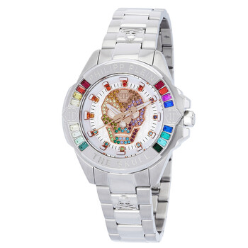 Đồng hồ Philipp Plein The Skull Quartz Crystal PWNAA0422 chính hãng