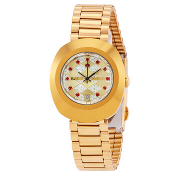 Đồng hồ Rado Original Automatic nữ mặt số champagne R12416193 chính hãng