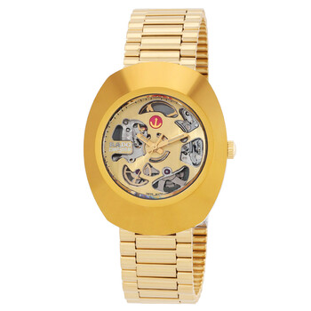 Đồng hồ Rado The Original Automatic mặt vàng nam R12064253 chính hãng