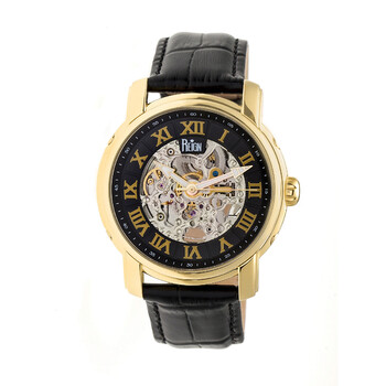 Đồng hồ nam Reign Kahn Automatic mặt đen REIRN4305 chính hãng