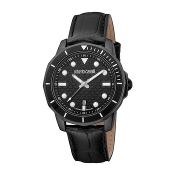 Đồng hồ nam Roberto Cavalli RV1G159L0031 mặt đen chính hãng