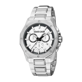 Đồng hồ nam Roberto Cavalli RV1G170M0051 mặt bạc thời trang chính hãng