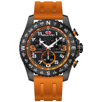 Đồng hồ Seapro Gallantry mặt đen nam SP9734 chính hãng
