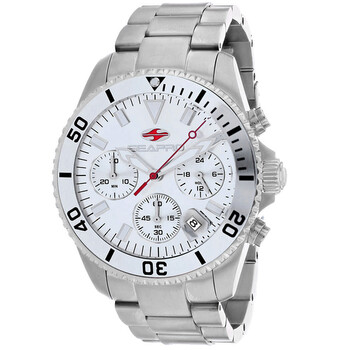 Đồng hồ Seapro Scuba 200 Chrono mặt bạc nam SP4350 chính hãng