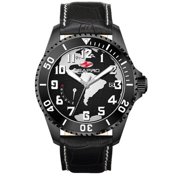 Đồng hồ Seapro Voyager mặt đen cho nam SP2743 chính hãng