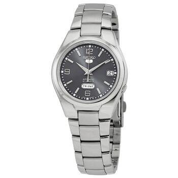 Đồng hồ Seiko 5 Automatic mặt xám nam SNK621 chính hãng