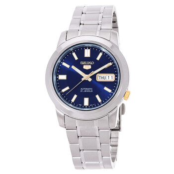 Đồng hồ Seiko 5 Automatic mặt xanh SNKK11K1 nam chính hãng