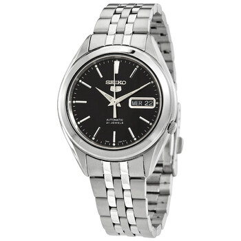 Đồng hồ Seiko 5 Automatic mặt đen nam SNKL23K1 chính hãng