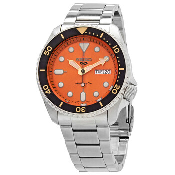 Đồng hồ Seiko 5 Sports SRPD59K1 mặt cam nam chính hãng