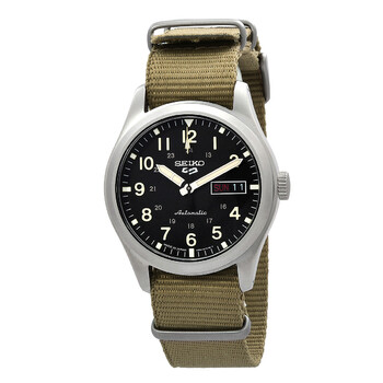 Đồng hồ Seiko 5 Sports SRPG35 mặt đen dành cho nam chính hãng