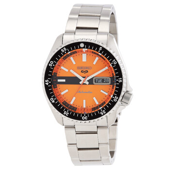 Đồng hồ Seiko 5 Sports SRPK11 mặt cam cho nam chính hãng
