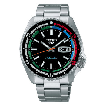 Đồng hồ Seiko 5 Sports Automatic mặt đen nam SRPK13 chính hãng