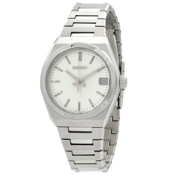 Đồng hồ Seiko Classic Quartz mặt trắng nữ SUR573P1 chính hãng