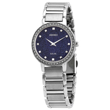 Đồng hồ Seiko nữ mặt xanh kim loại SUP433P1 chính hãng