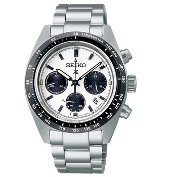 Đồng hồ Seiko Prospex Speedtimer Chronograph mặt trắng SSC813P1 chính hãng