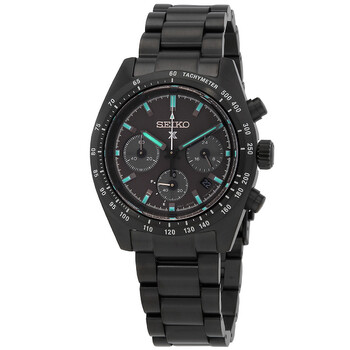 Đồng hồ Seiko Prospex Speedtimer SSC917 mặt đen nam chính hãng