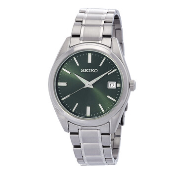 Đồng hồ Seiko Quartz mặt xanh nam SUR527P1 chính hãng