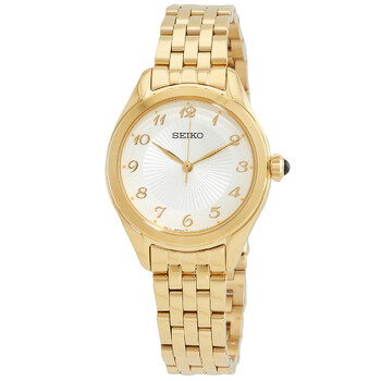 Đồng hồ Seiko Quartz mặt bạc nữ SUR384P1 chính hãng