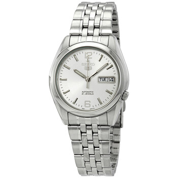 Đồng hồ Seiko Series 5 Automatic mặt trắng SNK385 nam chính hãng