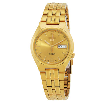 Đồng hồ Seiko Series 5 Automatic mặt vàng SNKL64K1 chính hãng