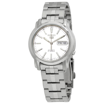 Đồng hồ Seiko Series 5 Automatic SNKL75K1 mặt trắng nam chính hãng